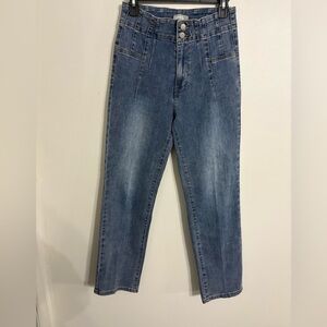 Blue b for The buckle Stylish High Rise Blue Women's Jeans Size Small